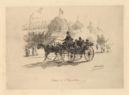 Retour de L’Exposition by John Ames Mitchell