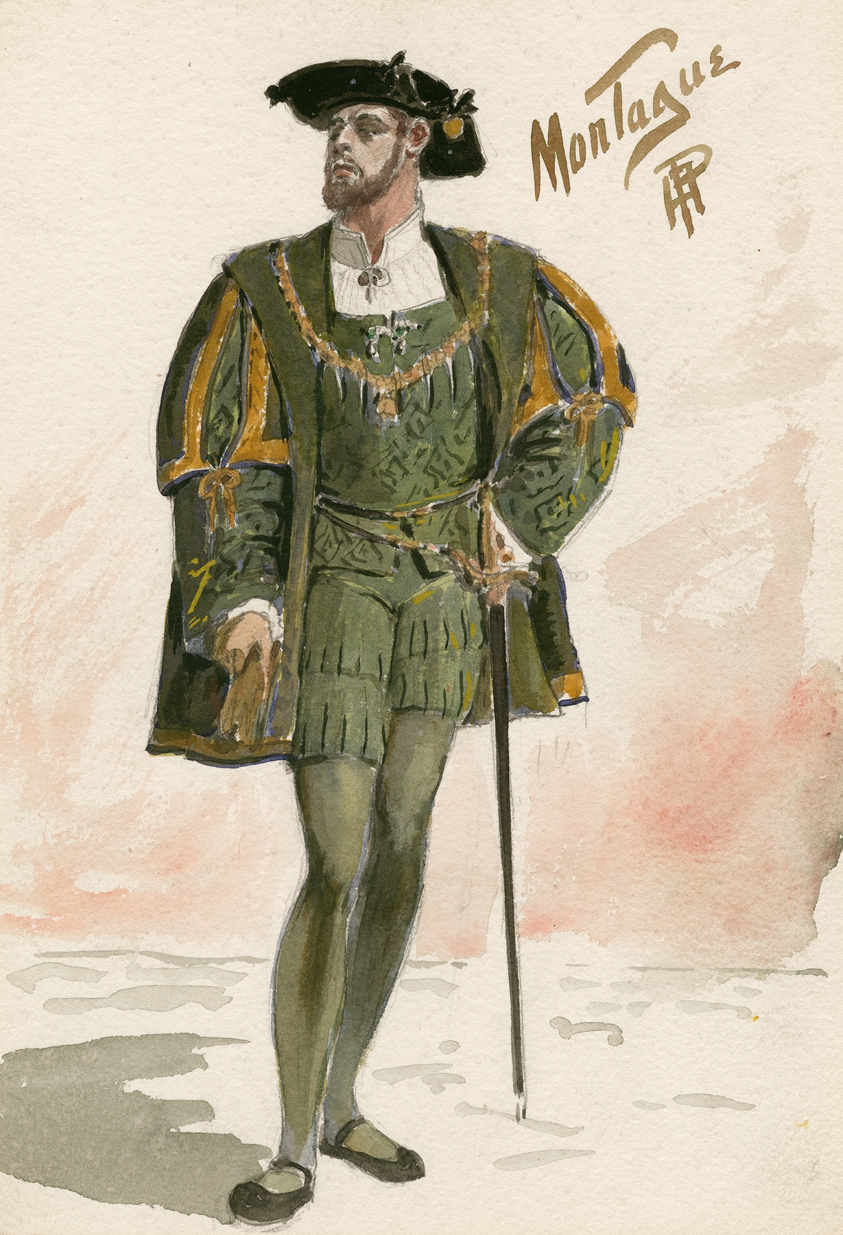 Romeo and Juliet; Montague by Percy Anderson