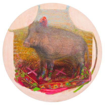 Roosa kõrvaga märklaud by Tiit Pääsuke