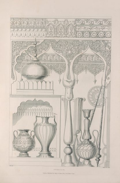 Rudiments of curvilinear design Pl.18 by George Phillips