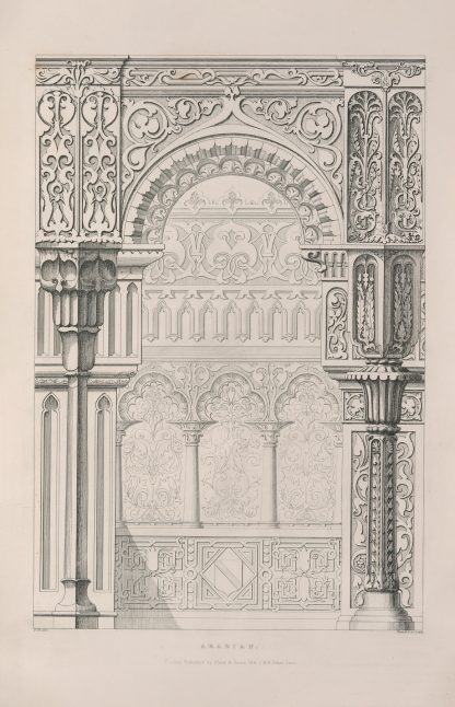Rudiments of curvilinear design Pl.19 by George Phillips