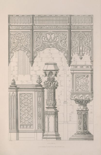 Rudiments of curvilinear design Pl.23 by George Phillips