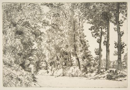 Rue des Bruyères, à Sèvres by Félix Bracquemond