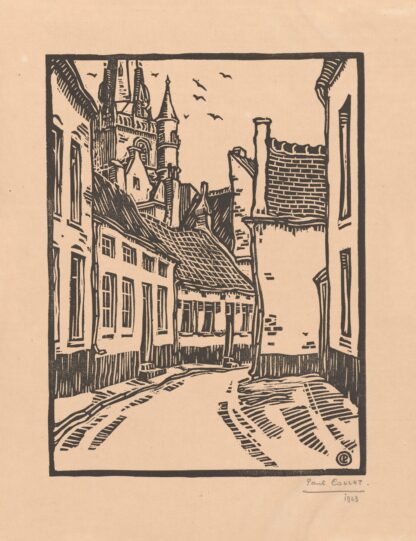 Rue du Coq, Nivelles by Paul Collet