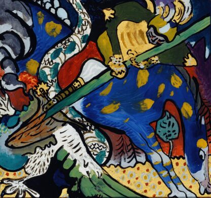 Saint George I by Wassily Kandinsky