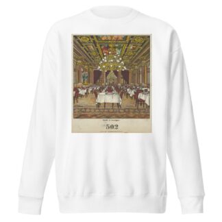 Salle á manger [Dining room] by Gustav Kalhammer Sweatshirt