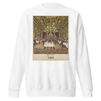Salle á manger [Dining room] by Gustav Kalhammer Sweatshirt