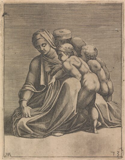 Salmon, Ancestor of Christ by Adamo Scultori