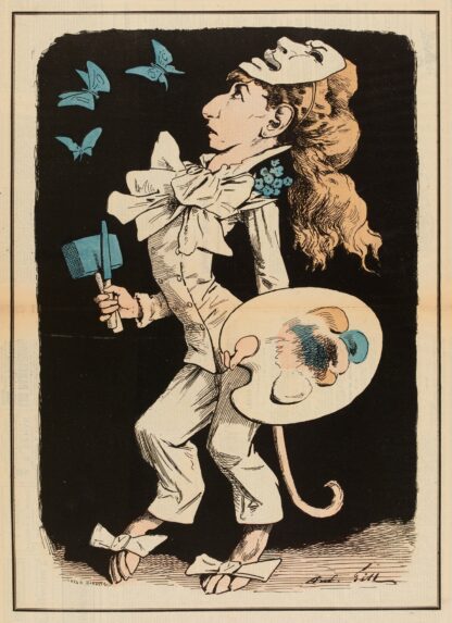 Sarah Bernhardt by André Gill