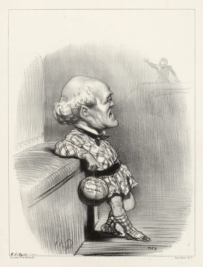 Sarrans jeune by Honoré Daumier