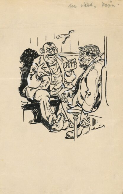 Satirical Drawing for a Magazine II. by Andrej Kováčik