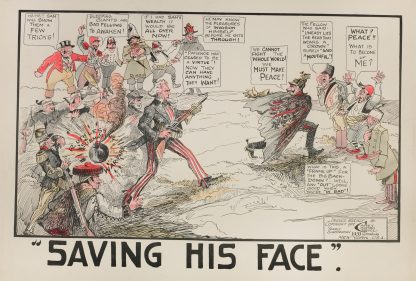 Saving his Face by Carey Cartoon Service