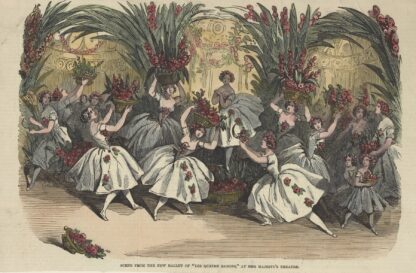 Scene from the new ballet of Les quatre saisons, at Her Majesty’s Theatre by Anonymous