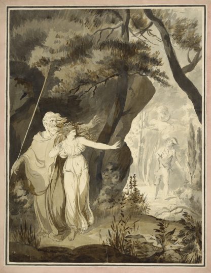 Scene from The tempest by Margaret Elizabeth Wilson