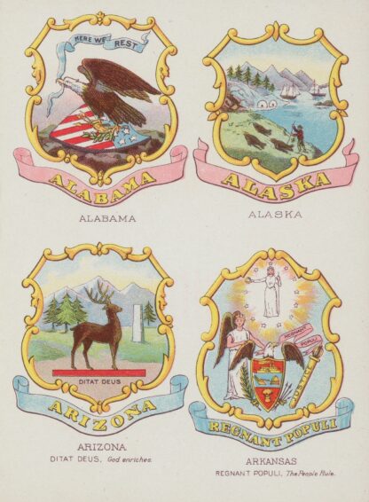 Seals and coats of arms of America Pl.02 by Chase & Sanborn