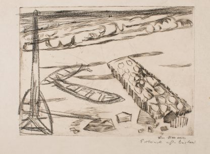 Seascape by Max Beckmann
