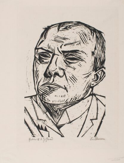 Self-Portrait by Max Beckmann
