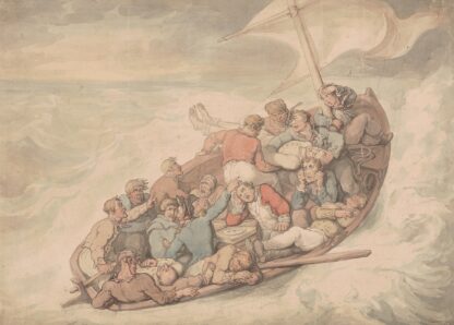Shipwrecked sailors by Thomas Rowlandson