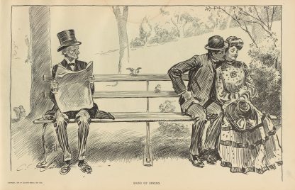 Signs of spring by Charles Dana Gibson