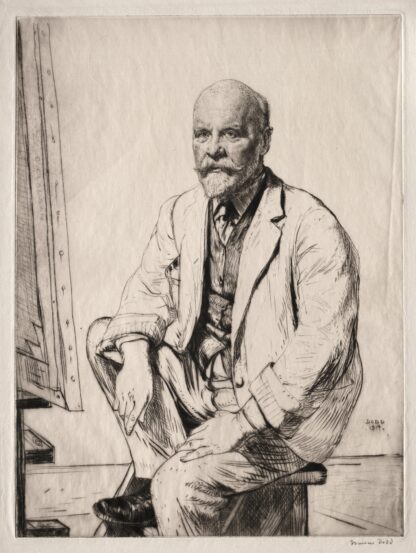 Sir George Claussen by Francis Dodd