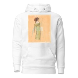 Sketch by Paul Poiret Hoodie