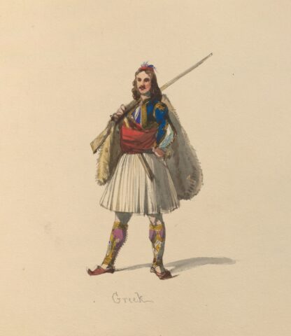 Sketches of costume Pl.010 by John Richard Coke Smyth