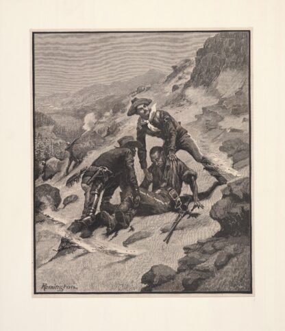 Soldiering in the Southwest–The Rescue of Corporal Scott by Frederic Remington