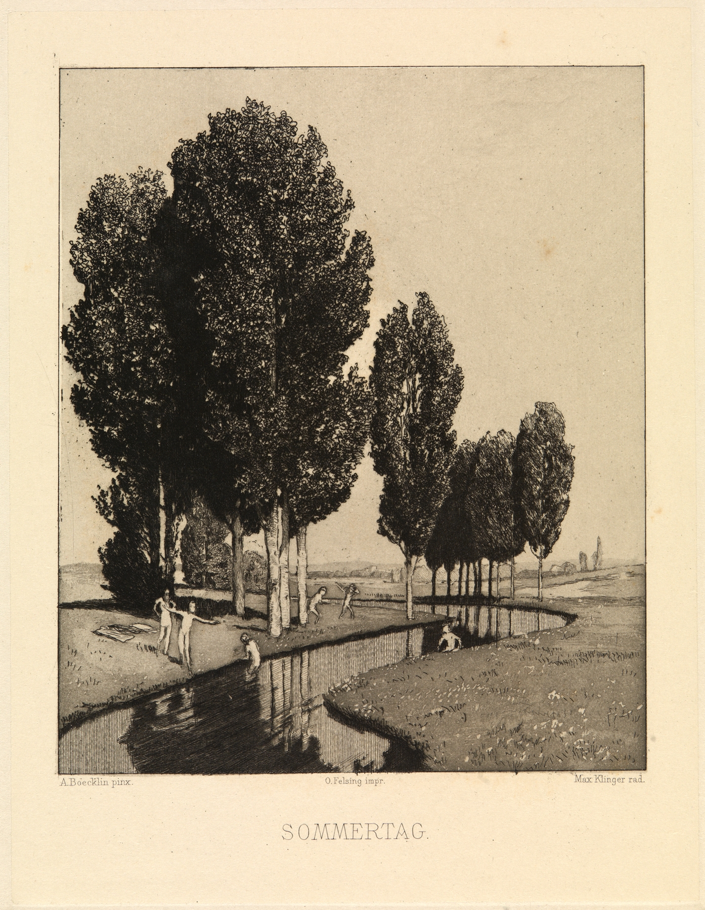 Sommertag by Max Klinger