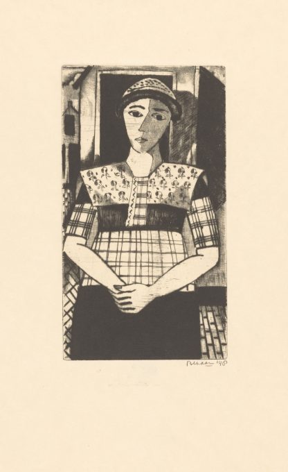 Spakenburgse vrouw by Jo Bezaan