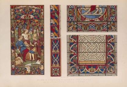 Specimens of stained glass by Matthew Digby Wyatt