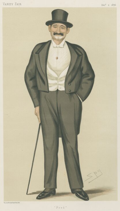 Sports, Miscellaneous; Gymnast; ‘Fred’, Captain Frederick G. Burnaby, December 2, 1876 by Leslie Matthew Ward