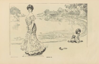 Stepped on by Charles Dana Gibson