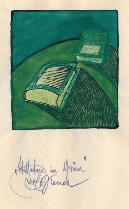 Stilleben in Grün by Karl Wiener