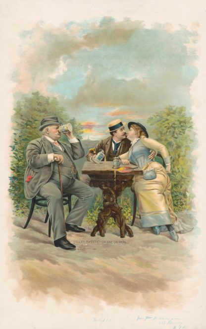 ‘Stolen sweets’-or one on papa by Henry Jerome Schile