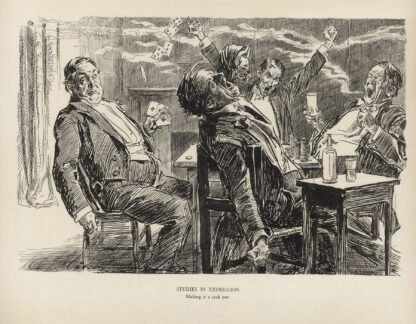 Studies in expression – making it a jackpot by Charles Dana Gibson