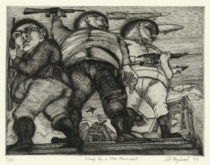 Study for a war monument by Art Hazelwood