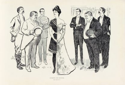 Summer and Winter by Charles Dana Gibson