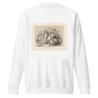 Summer fruits by Currier & Ives. Sweatshirt