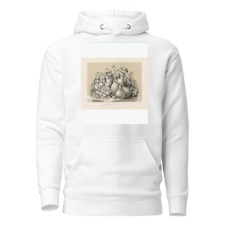 Summer fruits by Currier & Ives. Hoodie