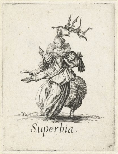 Superbia by Jacques Callot