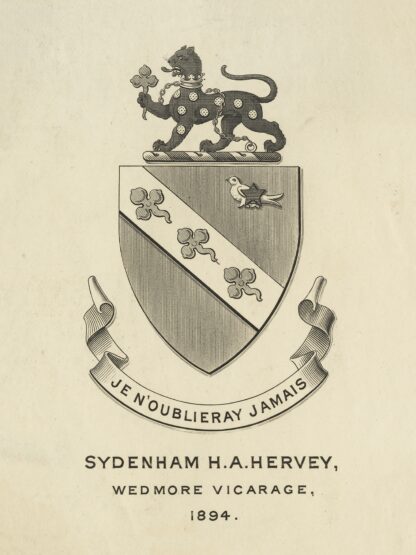 Sydenham Henry Augustus Hervey by Anonymous