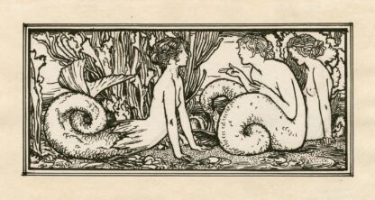 Tail-piece to page 25 of Bell’s edition of The tempest by Robert Anning Bell