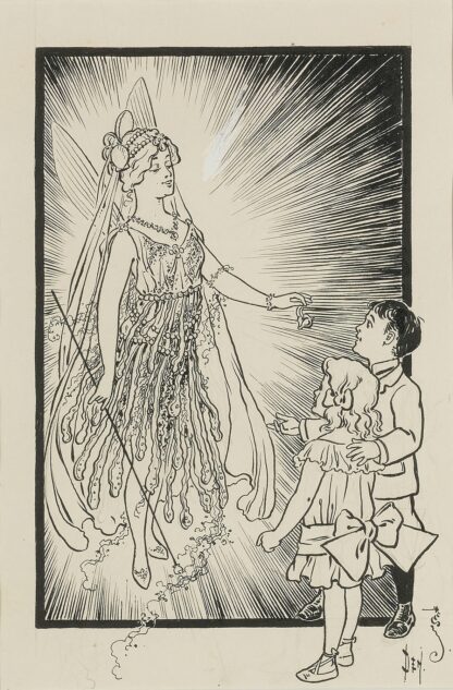‘Take this Talisman.’ said the fairy… by William Wallace Denslow