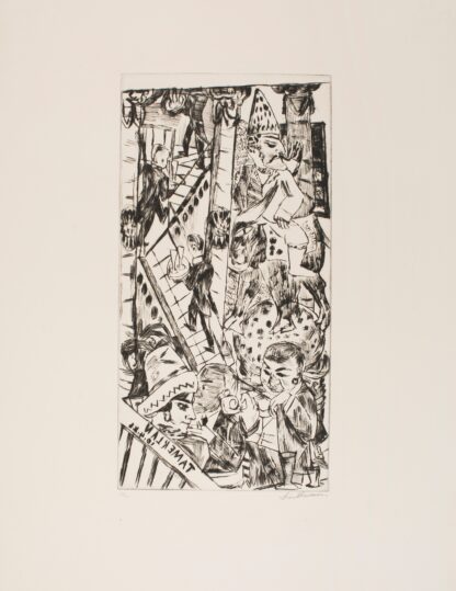 Tamerlan by Max Beckmann