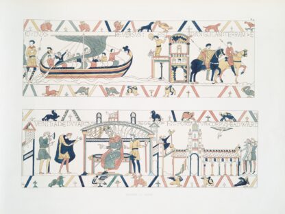 Tapisserie de Bayeux 10 by Achille Jubinal