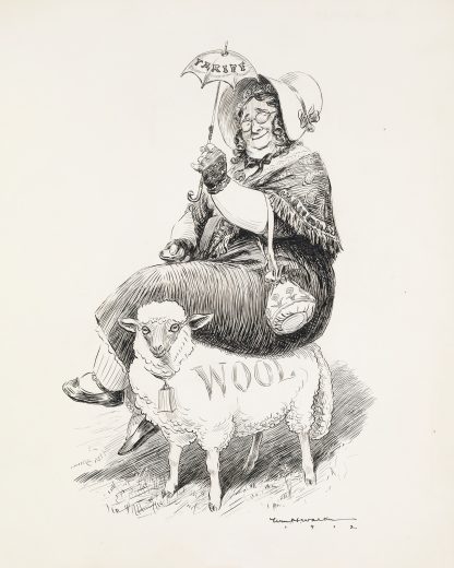 Tariff had a wooly lamb by William Henry Walker