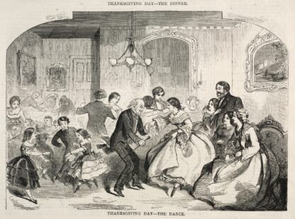 Thanksgiving Day – The Dance by Winslow Homer