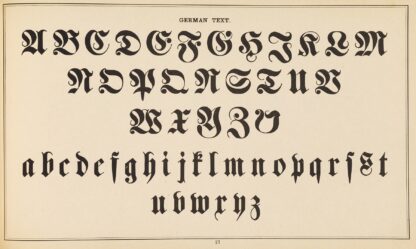 The art of lettering and sign painter’s manual Pl.26 by Allen P Boyce