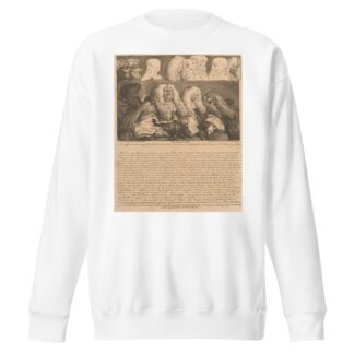 The Bench by William Hogarth Sweatshirt