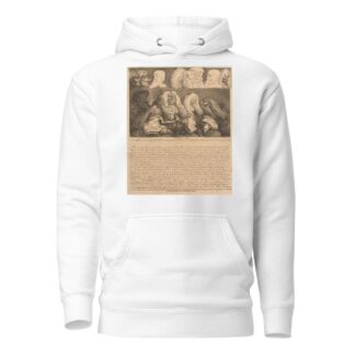 The Bench by William Hogarth Hoodie